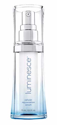 bottle of juenesse serum - "luminesse"