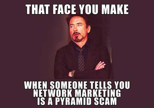 pyramid scheme meme