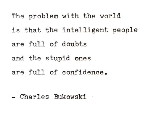 Bukowski quote