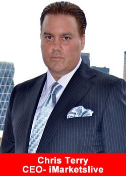 Picture of Chris Terry - the founder of iMarketsLive