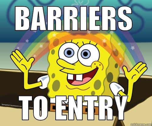 barriers to entry