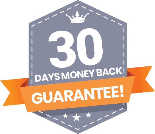 30 day money back guarantee