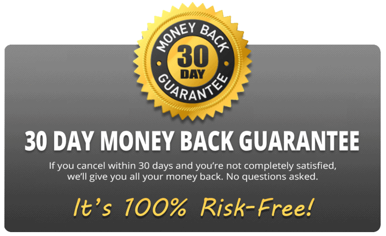 30 day money back guarantee