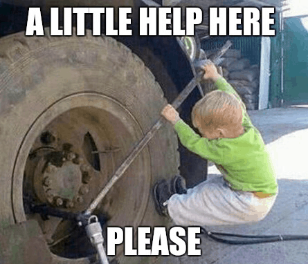 a little help here