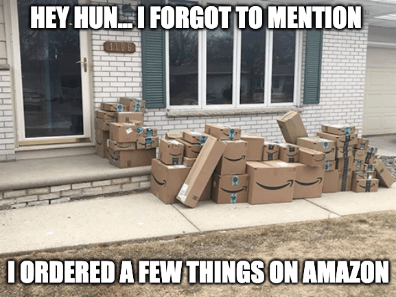 Amazon boxes