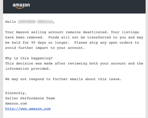 Amazon email