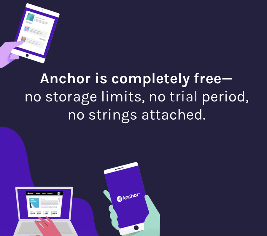 Anchor free