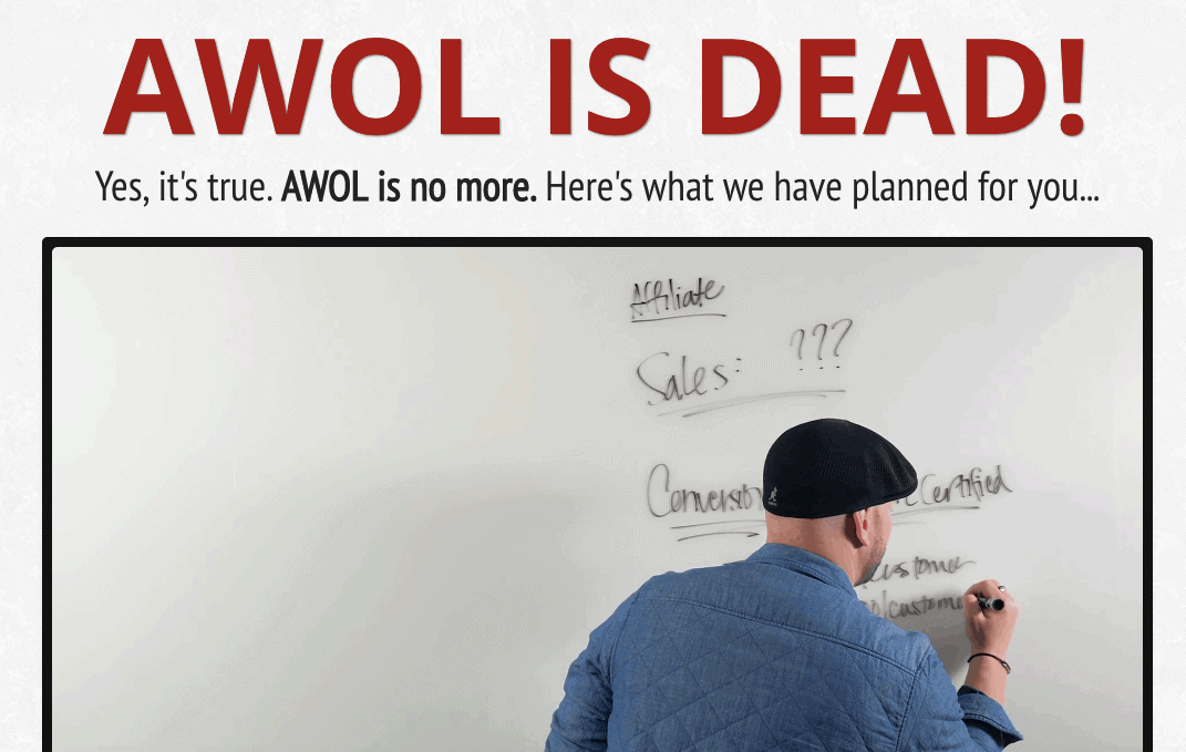 awol is dead