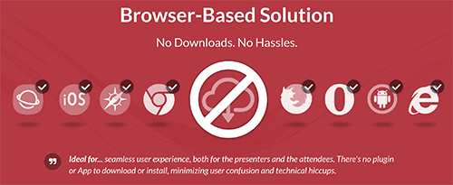 browser-based solution