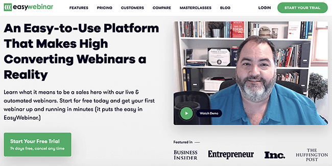 EasyWebinar platform