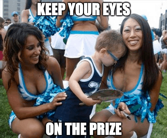 eyes on the prize