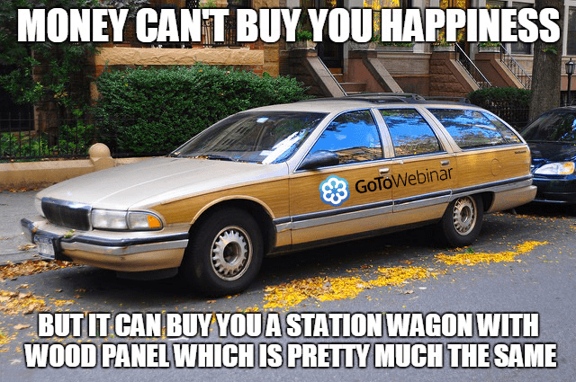 GoToWebinar station wagon