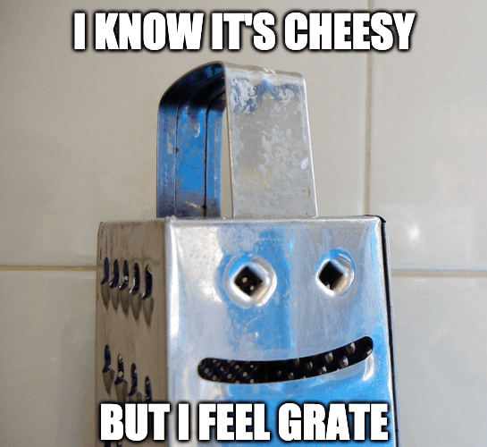 i feel grate