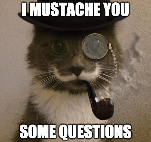 mustache you questions