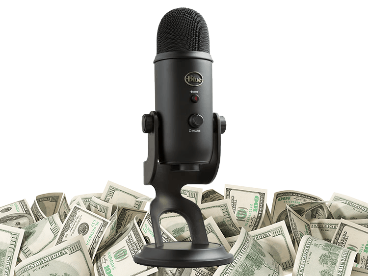 podcast microphone cash