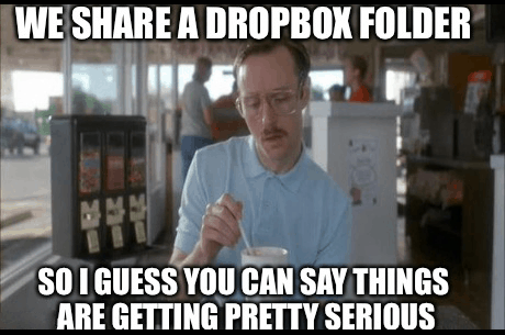 pretty serious dropbox folder