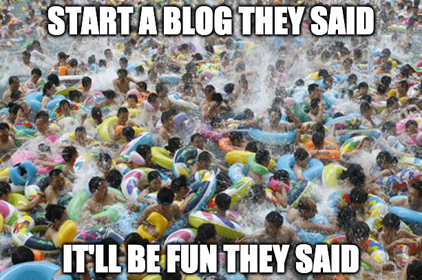 start a blog