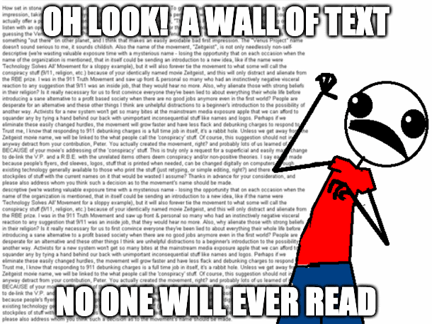 wall of text